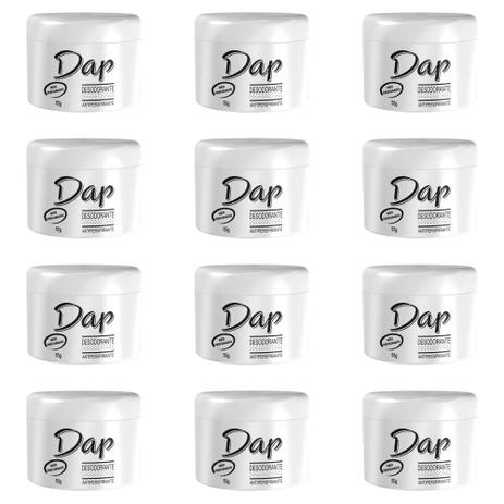 Dap S/ Perfume Desodorante Creme 55g (Kit C/12) Menor preço em Dap S/ Perfume Desodorante Creme 55g (Kit C/12)