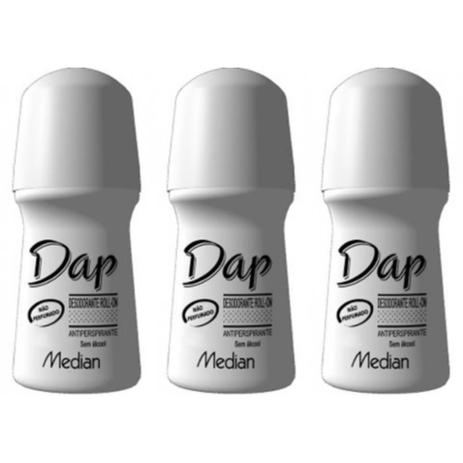 Dap S/ Perfume Desodorante Rollon 30ml (Kit C/03) Menor preço em Dap S/ Perfume Desodorante Rollon 30ml (Kit C/03)