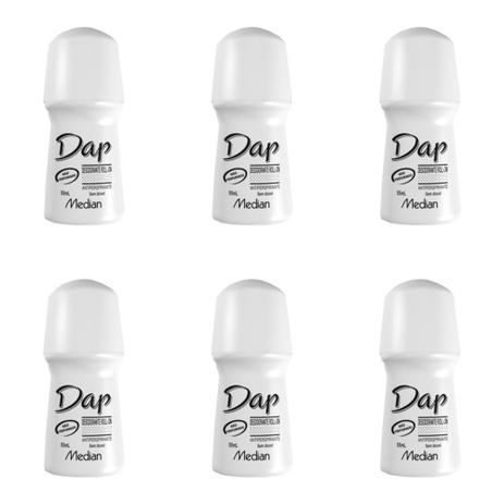 Dap S/ Perfume Desodorante Rollon 55ml (Kit C/06) Menor preço em Dap S/ Perfume Desodorante Rollon 55ml (Kit C/06)