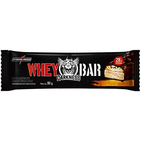 Dark Whey Bar Darkness 90g - Barra de Proteína - Integralmedica Menor preço em Dark Whey Bar Darkness 90g - Barra de Proteína - Integralmedica