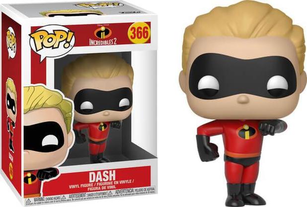 Dash 366 - Disney Pixar - Incredibles 2 - Funko Pop Menor preço em Dash 366 - Disney Pixar - Incredibles 2 - Funko Pop