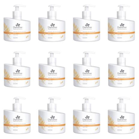 Davene Aveia Sabonete Líquido 500ml (Kit C/12) Menor preço em Davene Aveia Sabonete Líquido 500ml (Kit C/12)