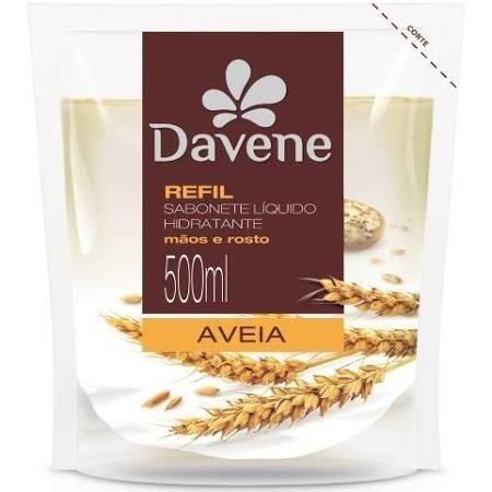 Davene Aveia Sabonete Líquido Refil 500ml (Kit C/06) Menor preço em Davene Aveia Sabonete Líquido Refil 500ml (Kit C/06)