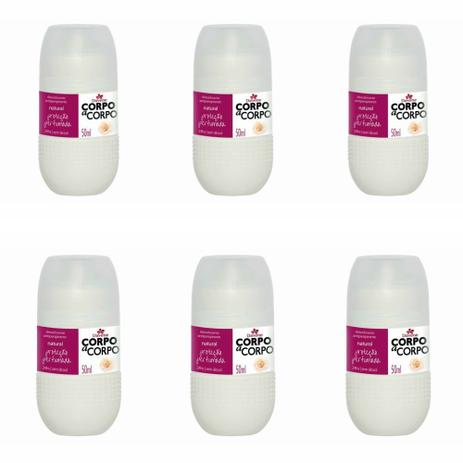 Davene Corpo A Corpo Natural Desodorante Rollon 50ml (Kit C/06) Menor preço em Davene Corpo A Corpo Natural Desodorante Rollon 50ml (Kit C/06)