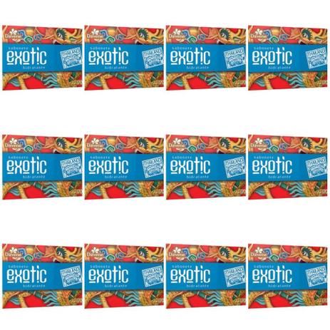 Davene Exotic Sabonete Thailand 170g (Kit C/12) Menor preço em Davene Exotic Sabonete Thailand 170g (Kit C/12)