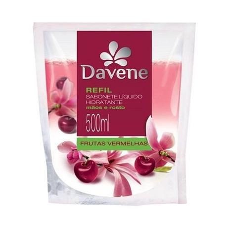 Davene Frutas Vermelhas Sabonete Líquido Refil 500ml Menor preço em Davene Frutas Vermelhas Sabonete Líquido Refil 500ml