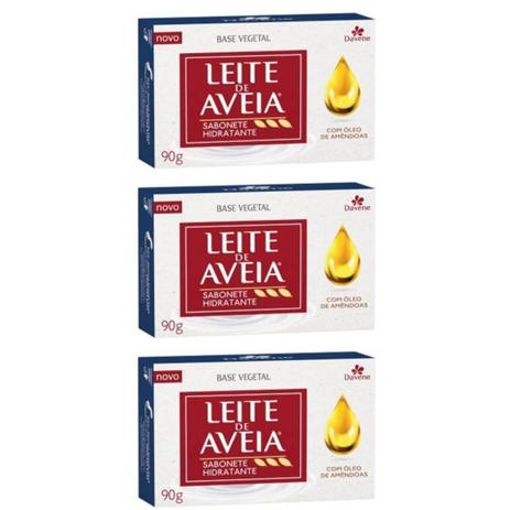 Davene Leite De Aveia Sabonete Amêndoas 90g (Kit C/03) é ruim? Davene Leite De Aveia Sabonete Amêndoas 90g (Kit C/03) é boa?