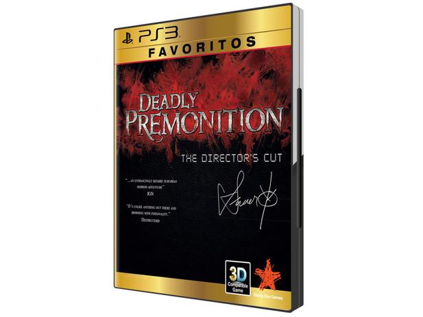 Deadly Premonition para PS3 - The Directors Cut - Coleção Favoritos - Rising Star Games
