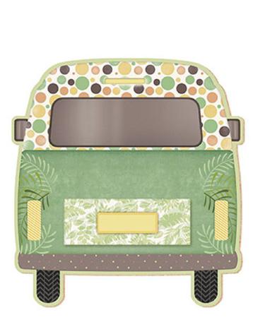 Decoupage Aplique em Papel e MDF Kombi Traseira APM20-031 - Litoarte Menor preço em Decoupage Aplique em Papel e MDF Kombi Traseira APM20-031 - Litoarte