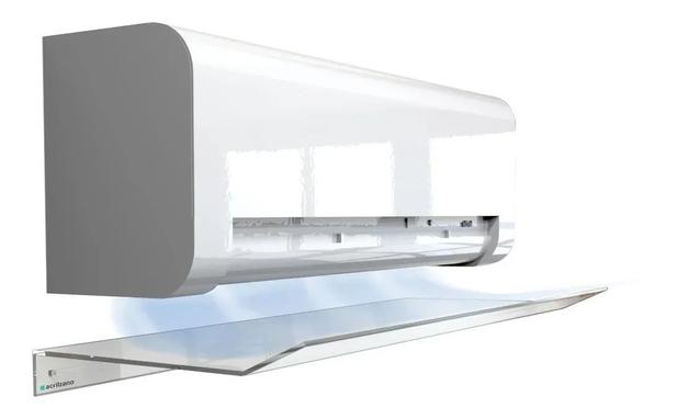Defletor Ar Condicionado Split Universal Acrílico Premium - Acrilzano Menor preço em Defletor Ar Condicionado Split Universal Acrílico Premium - Acrilzano