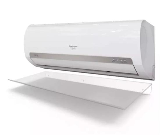 Defletor para Ar Condicionado split de 18.000 a 24.000 BTUs em acrílico transparente - 105x36cm - Aflmix é boa?