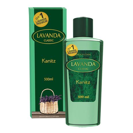 Deo Colônia Lavanda Classic 500ml - KANITZ Menor preço em Deo Colônia Lavanda Classic 500ml - KANITZ