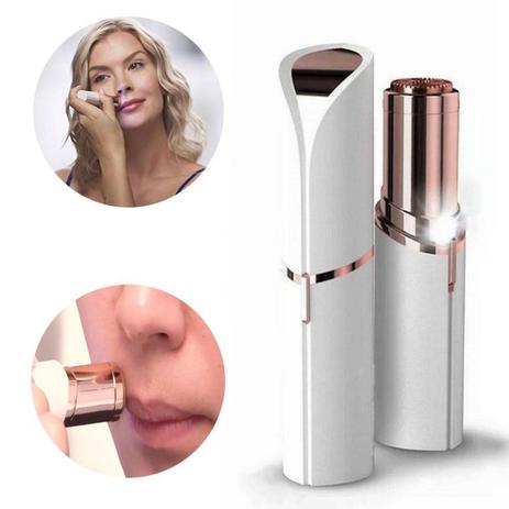 Depilador Eletrico Feminino Batom Portatil Recarregavel Bateria Luz USB - Ideal Menor preço em Depilador Eletrico Feminino Batom Portatil Recarregavel Bateria Luz USB - Ideal