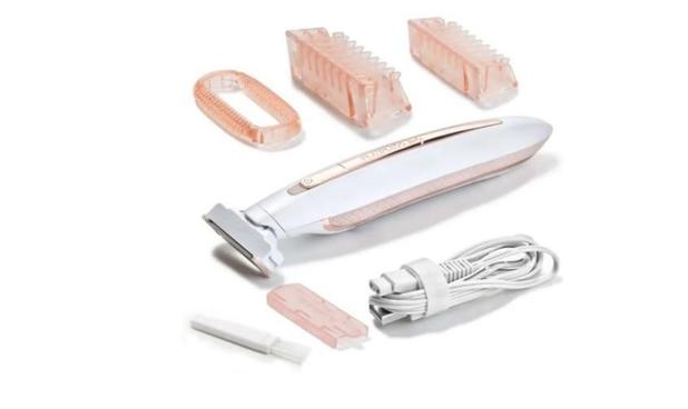 Depilador Elétrico Feminino Portátil Potente Articulável - Microtouch Menor preço em Depilador Elétrico Feminino Portátil Potente Articulável - Microtouch
