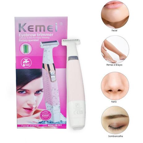 Depilador Feminino Portátil Elétrico Facial Corporal - Biashop Menor preço em Depilador Feminino Portátil Elétrico Facial Corporal - Biashop