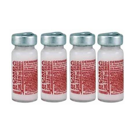 Dermabel Bomba Vitamina Capilar 4x2,8ml Menor preço em Dermabel Bomba Vitamina Capilar 4x2,8ml