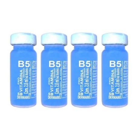 Dermabel Pró B5 Vitamina Capilar 4x2,8ml Menor preço em Dermabel Pró B5 Vitamina Capilar 4x2,8ml