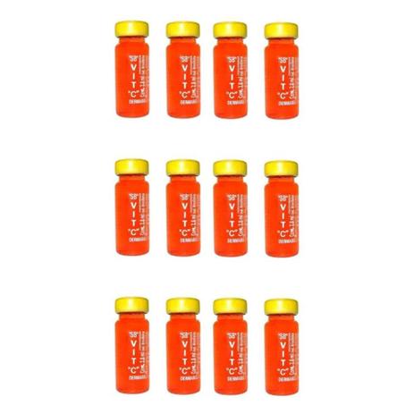 Dermabel Vitamina C Vitamina Capilar 4x2,8ml (Kit C/03) Menor preço em Dermabel Vitamina C Vitamina Capilar 4x2,8ml (Kit C/03)
