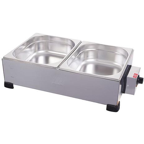 Derretedeira Profissional Inox 2 Cubas 5 Kg Marchesoni Menor preço em Derretedeira Profissional Inox 2 Cubas 5 Kg Marchesoni