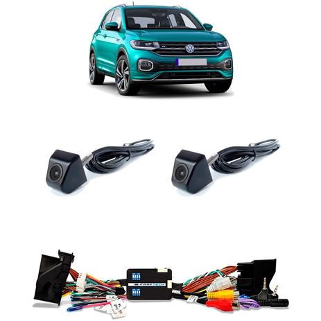 Desbloqueio De Multimidia com Camera de Ré e Frontal VW T-Cross 2019 a 2020 - Faaftech Menor preço em Desbloqueio De Multimidia com Camera de Ré e Frontal VW T-Cross 2019 a 2020 - Faaftech