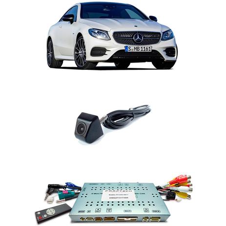 Desbloqueio De Multimidia com Camera Mercedes Classe E 2017 a 2018 - Faaftech Menor preço em Desbloqueio De Multimidia com Camera Mercedes Classe E 2017 a 2018 - Faaftech