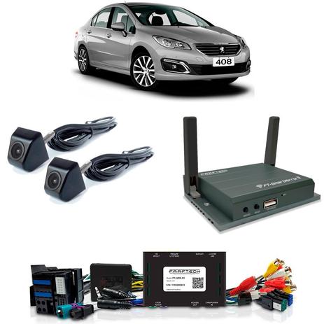 Desbloqueio De Multimidia com Espelhamento Camera de Re e Frontal Peugeot 408 2016 a 2018 - Faaftech Menor preço em Desbloqueio De Multimidia com Espelhamento Camera de Re e Frontal Peugeot 408 2016 a 2018 - Faaftech