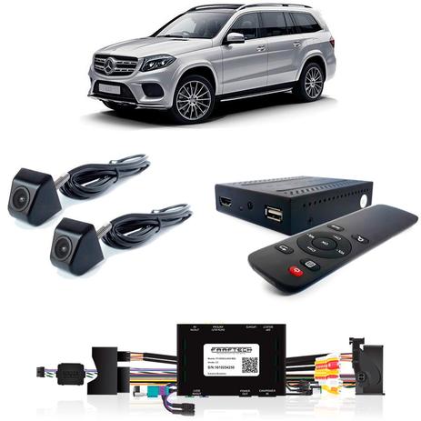 Desbloqueio De Multimidia com TV Full HD Camera de Re e Frontal Mercedes Classe GLS 2016 - Faaftech Menor preço em Desbloqueio De Multimidia com TV Full HD Camera de Re e Frontal Mercedes Classe GLS 2016 - Faaftech
