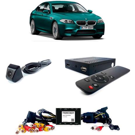 Desbloqueio De Multimidia com TV Full HD e Camera BMW M5 2014 a 2016 - Faaftech Menor preço em Desbloqueio De Multimidia com TV Full HD e Camera BMW M5 2014 a 2016 - Faaftech