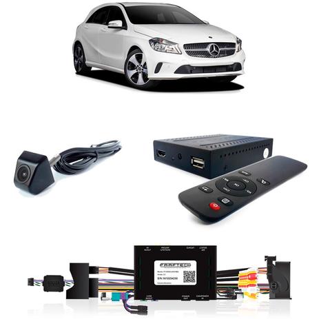 Desbloqueio De Multimidia com TV Full HD e Camera Mercedes Classe A 2016 a 2018 - Faaftech Menor preço em Desbloqueio De Multimidia com TV Full HD e Camera Mercedes Classe A 2016 a 2018 - Faaftech