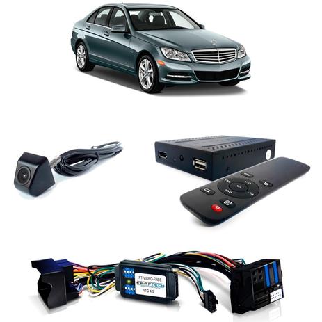 Desbloqueio De Multimidia com TV Full HD e Camera Mercedes Classe C 2012 a 2014 NTG4.5 - Faaftech Menor preço em Desbloqueio De Multimidia com TV Full HD e Camera Mercedes Classe C 2012 a 2014 NTG4.5 - Faaftech