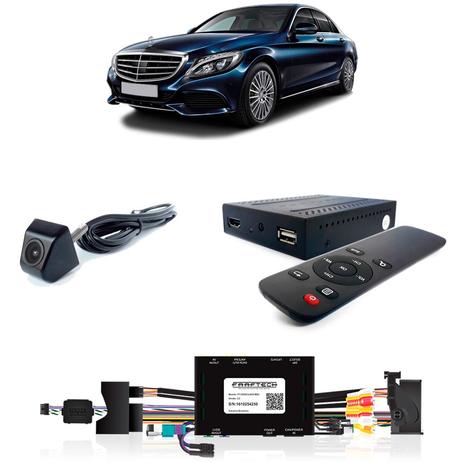 Desbloqueio De Multimidia com TV Full HD e Camera Mercedes Classe C 2015 a 2018 - Faaftech Menor preço em Desbloqueio De Multimidia com TV Full HD e Camera Mercedes Classe C 2015 a 2018 - Faaftech