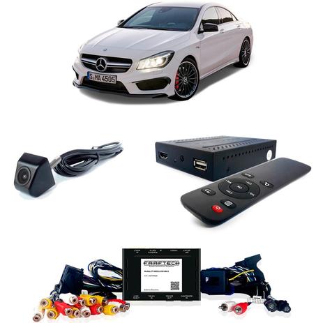 Desbloqueio De Multimidia com TV Full HD e Camera Mercedes Classe CLA 2014 Sem DVD - Faaftech Menor preço em Desbloqueio De Multimidia com TV Full HD e Camera Mercedes Classe CLA 2014 Sem DVD - Faaftech