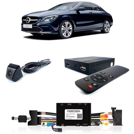 Desbloqueio De Multimidia com TV Full HD e Camera Mercedes Classe CLA 2016 a 2018 - Faaftech Menor preço em Desbloqueio De Multimidia com TV Full HD e Camera Mercedes Classe CLA 2016 a 2018 - Faaftech