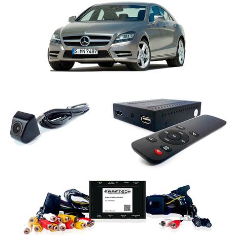 Desbloqueio De Multimidia com TV Full HD e Camera Mercedes Classe CLS 2012 a 2014 - Faaftech Menor preço em Desbloqueio De Multimidia com TV Full HD e Camera Mercedes Classe CLS 2012 a 2014 - Faaftech
