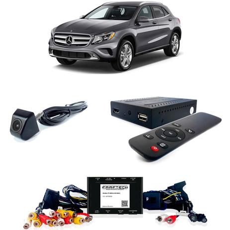 Desbloqueio De Multimidia com TV Full HD e Camera Mercedes Classe GLA 2014 a 2015 - Faaftech Menor preço em Desbloqueio De Multimidia com TV Full HD e Camera Mercedes Classe GLA 2014 a 2015 - Faaftech