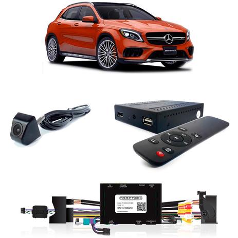 Desbloqueio De Multimidia com TV Full HD e Camera Mercedes Classe GLA 2016 a 2018 - Faaftech Menor preço em Desbloqueio De Multimidia com TV Full HD e Camera Mercedes Classe GLA 2016 a 2018 - Faaftech
