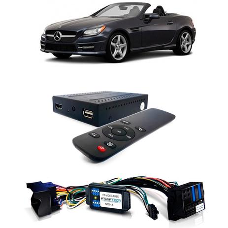 Desbloqueio De Multimidia com TV Full HD Mercedes Classe SLK 2012 a 2015 NTG4.5 - Faaftech Menor preço em Desbloqueio De Multimidia com TV Full HD Mercedes Classe SLK 2012 a 2015 NTG4.5 - Faaftech