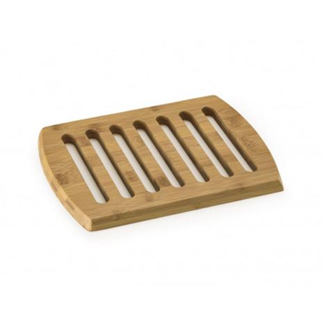 Descanso de panela em bambu retangular Bencafil 26x20cm Menor preço em Descanso de panela em bambu retangular Bencafil 26x20cm
