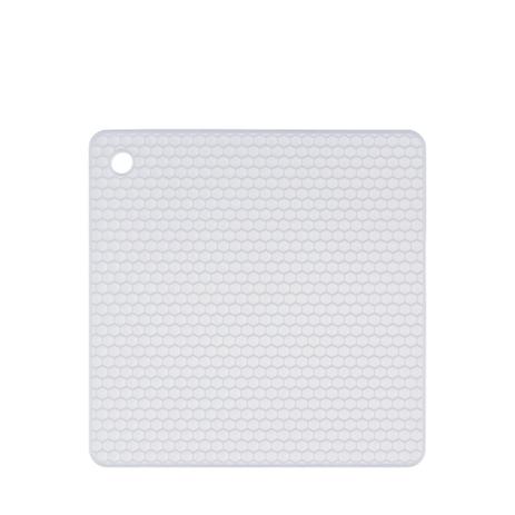 Descanso de Panela Weck Quadrado Silicone Branco 18CM - 31743 - Weck utensílios Menor preço em Descanso de Panela Weck Quadrado Silicone Branco 18CM - 31743 - Weck utensílios