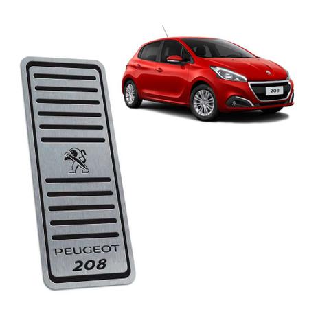 Descanso De Pé 208 2014/2019 Aço Inox Preto - Jr Menor preço em Descanso De Pé 208 2014/2019 Aço Inox Preto - Jr