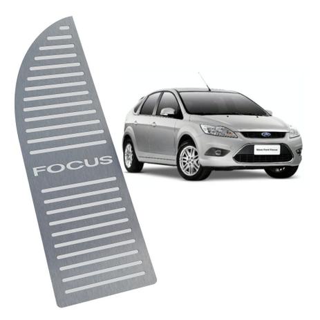 Descanso de pé ford focus 2009 até 2013 aço inox - 3r acessórios Menor preço em Descanso de pé ford focus 2009 até 2013 aço inox - 3r acessórios