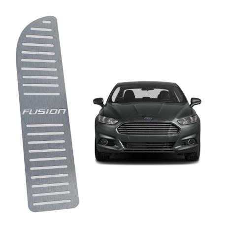 Descanso de pé ford fusion 2013 até 2019 aço inox - 3r acessórios Menor preço em Descanso de pé ford fusion 2013 até 2019 aço inox - 3r acessórios