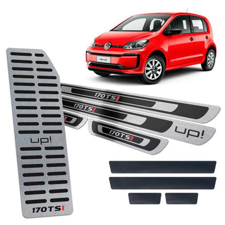 Descanso Soleira Vinil Up 170 Tsi 2018/2020 Preto Relevo - Jr Menor preço em Descanso Soleira Vinil Up 170 Tsi 2018/2020 Preto Relevo - Jr