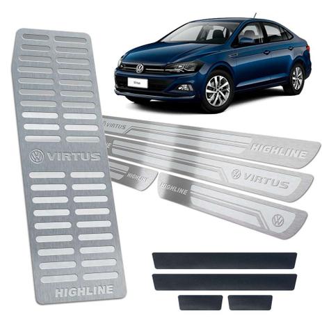 Descanso Soleira Vinil Virtus Highline 2018/20 Prata Relevo - Jr Menor preço em Descanso Soleira Vinil Virtus Highline 2018/20 Prata Relevo - Jr