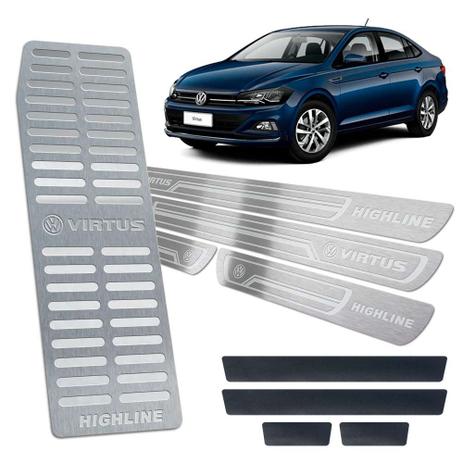 Descanso Soleira Vinil Virtus Highline 2018/2020 Prata - Jr Menor preço em Descanso Soleira Vinil Virtus Highline 2018/2020 Prata - Jr
