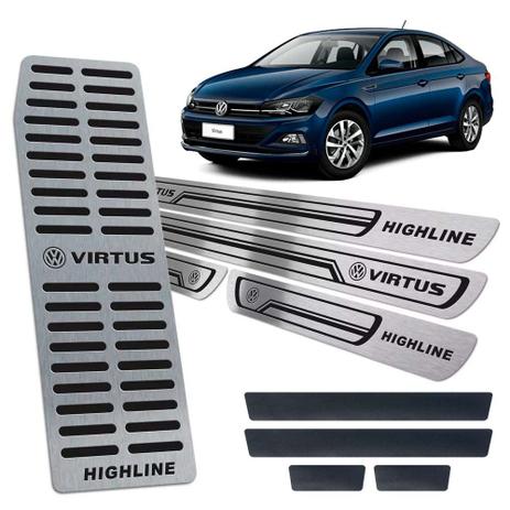 Descanso Soleira Vinil Virtus Highline 2018/2020 Preto - Jr Menor preço em Descanso Soleira Vinil Virtus Highline 2018/2020 Preto - Jr