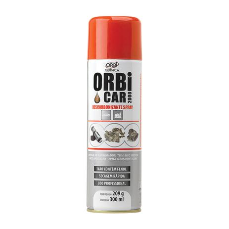 Descarbonizante Spray 300ml - Orbi Car Carburadores Tbi Limpeza de Carburador Menor preço em Descarbonizante Spray 300ml - Orbi Car Carburadores Tbi Limpeza de Carburador