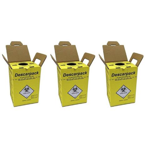 Descarpack Coletor Perfurocortante 7 L (Kit C/03) é boa?