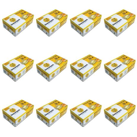 Descarpack Luvas P/ Procedimentos P C/100 (Kit C/12) Menor preço em Descarpack Luvas P/ Procedimentos P C/100 (Kit C/12)