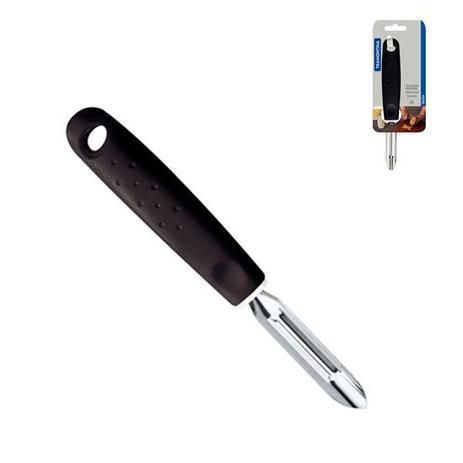 Descascador De Batatas Utilita Preto Lamina De Aco Inox - Tramontina Menor preço em Descascador De Batatas Utilita Preto Lamina De Aco Inox - Tramontina